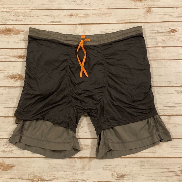 Lululemon Men’s Lined Gray Pace Breaker Shorts XL - Picture 7 of 14